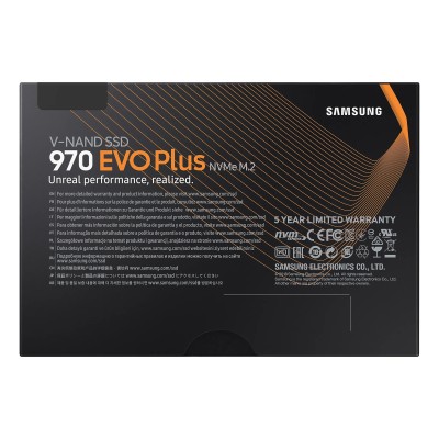 Samsung 970 EVO Plus 2TB SSD PCIe 3.0 NVMe a 3500MB/s