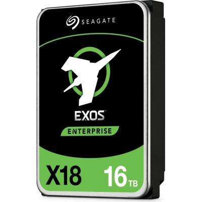 Seagate 16TB Exos X18 SATA 6GB/s 7200rpm 256MB 3.5" 512e/4Kn