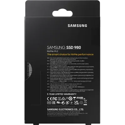 Samsung SSD 980 1TB NVMe a 3100MB/s PCIe 3.0 M.2 2280