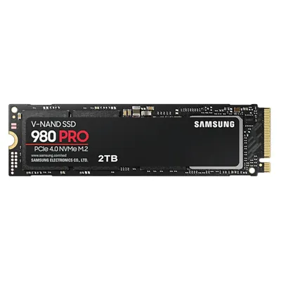 Samsung SSD 980 PRO 2TB NVMe a 7000MB/s PCIe 4.0 M.2 2280