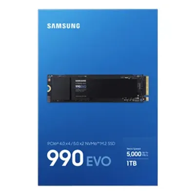 Samsung 990 evo ssd 1TB pcie 4.0x4 5.0x2 nvme 2.0