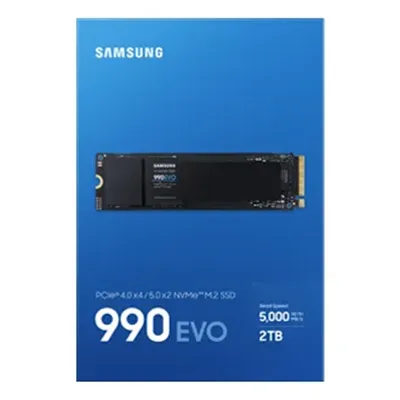 Samsung 990 evo ssd 2TB pcie 4.0x4 5.0x2 nvme 2.0