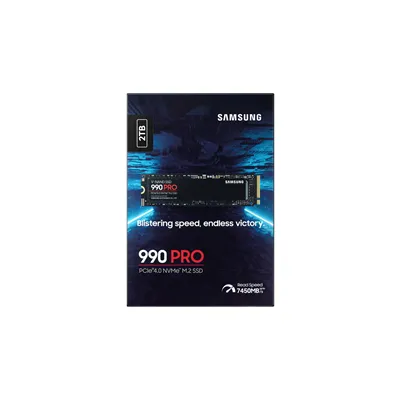 Samsung SSD 990 PRO 2TB NVMe a 7450MB/s PCIe 4.0 M.2 2280