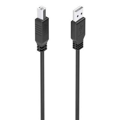 AISENS Cable USB 2.0 con Amplificador, Tipo A/M-B/M, Negro, 10m