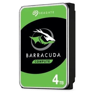 Seagate BarraCuda 4TB HDD 3.5" 5400rpm 256MB SATA 6GB/s