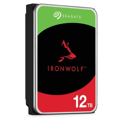 Seagate 12TB IronWolf NAS 7200rpm HDD 3.5" SATA 6GB/s 256MB