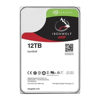 Seagate 12TB IronWolf NAS 7200rpm HDD 3.5" SATA 6GB/s 256MB