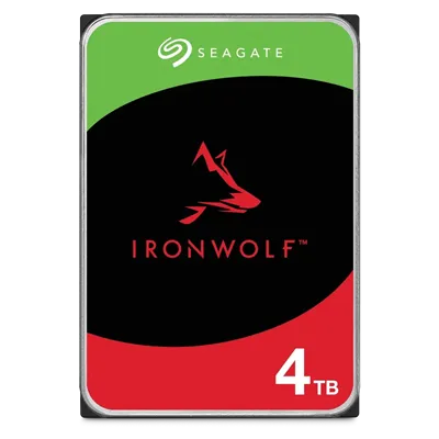 Seagate 4TB IronWolf NAS 5400rpm HDD 3.5" SATA 6GB/s 256MB