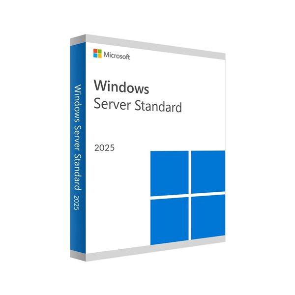 Microsoft Windows Server 2025 Estándar 64 bits 16 núcleos