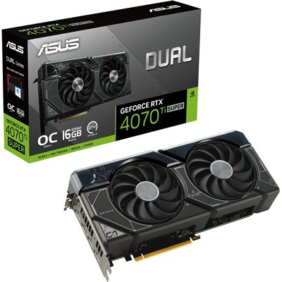 ASUS Dual GeForce RTX 4070 Ti SUPER OC 16GB GDDR6X