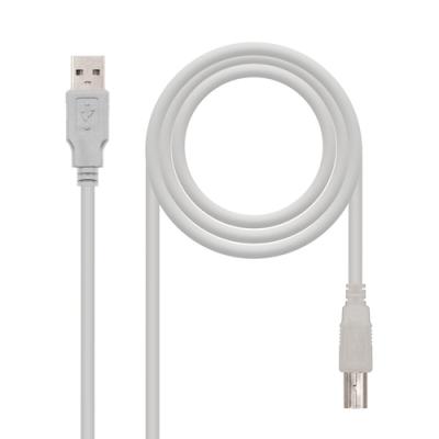 Nanocable CABLE USB 2.0 IMPRESORA, TIPO A/M-B/M, BEIGE, 4.5 M