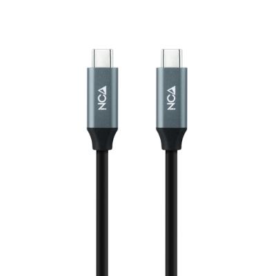 Nanocable 10.01.4300 cable USB USB4 Gen 2x2 0,5 m USB C Negro