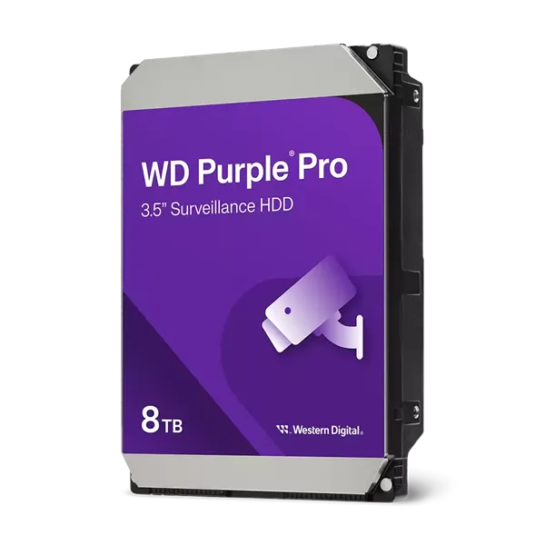 WD Purple Pro 10TB 7200rpm HDD 3.5" 256MB SATA 6GB/s para NVR y DVR