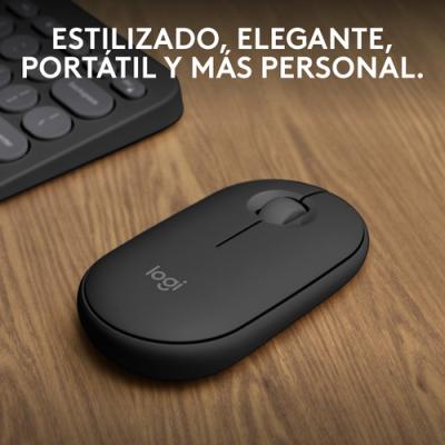 Logitech Pebble 2 M350s ratón Viajes Ambidextro RF Wireless +