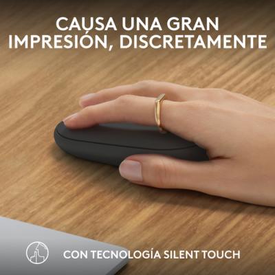 Logitech Pebble 2 M350s ratón Viajes Ambidextro RF Wireless +