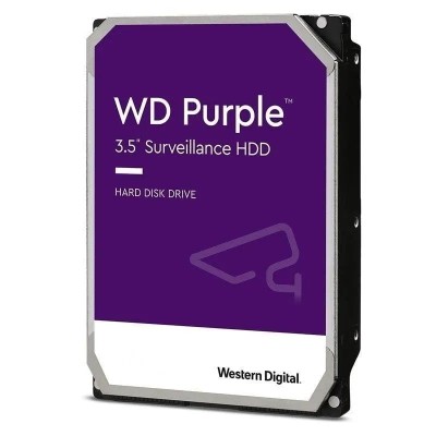 WD Purple 8TB 5640rpm HDD 3.5" 128MB SATA 6GB/s para NVR y DVR