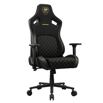 Cougar DEFENSOR GOLD F Silla Gaming Tejido de punto