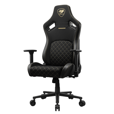 Cougar DEFENSOR GOLD F Silla Gaming Tejido de punto