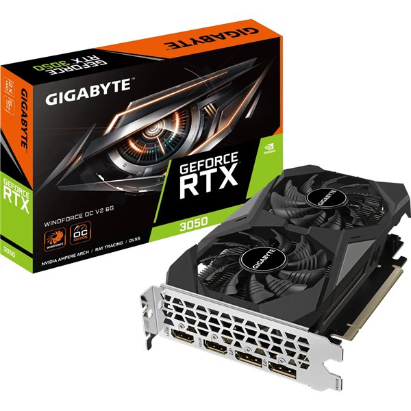 Gigabyte GeForce RTX 3050 6GB Windforce OC V2 6GB GDDR6