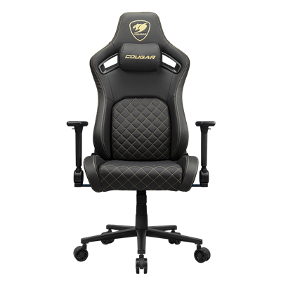 Cougar DEFENSOR GOLD Silla Gaming cuero sintético