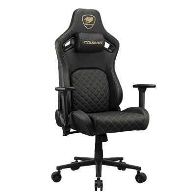 Cougar DEFENSOR GOLD Silla Gaming cuero sintético