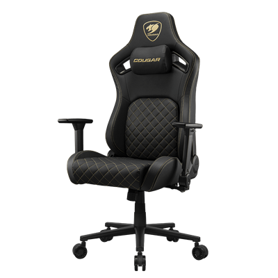 Cougar DEFENSOR GOLD Silla Gaming cuero sintético