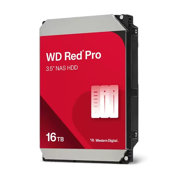 WD Red Pro NAS 16TB 7200rpm HDD 3.5" 512MB SATA 6GB/s