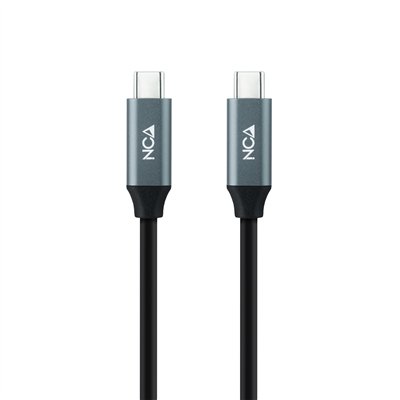 Nanocable 10.01.4300 cable USB USB4 Gen 2x2 0,5 m USB C Negro