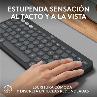 Logitech Pebble Keys 2 K380s teclado Universal RF Wireless +