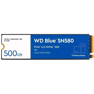 WD SSD Blue SN580 500GB NVMe a 4000MB/s PCIe 4.0 M.2 2280