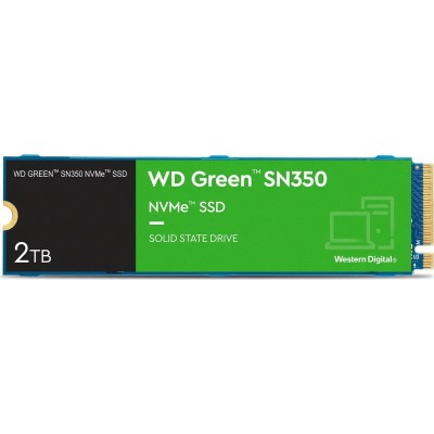 WD SSD Green SN350 2TB NVMe a 3200MB/s PCIe 3.0 M.2 2280