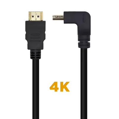 Cable HDMI 2.0 4K Aisens A120-0456/ HDMI Macho - HDMI Macho/