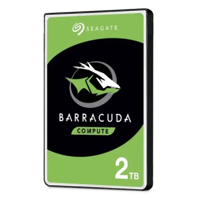 Seagate 2TB Barracuda para portatiles 7mm HDD 2.5" 5400rpm