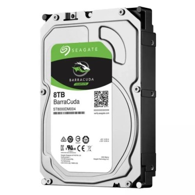 Seagate 8TB BarraCuda HDD 3.5" 5400rpm 256MB SATA 6GB/s