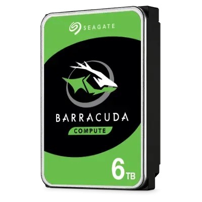 Seagate 6TB BarraCuda HDD 3.5" 5400rpm 256MB SATA 6GB/s