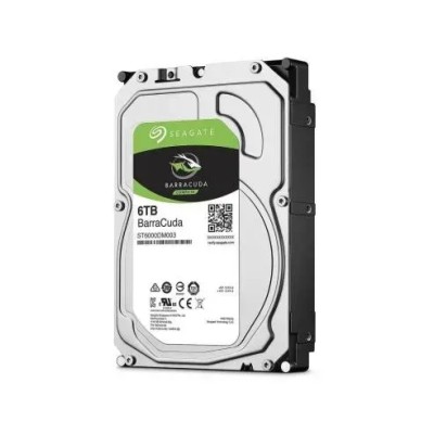 Seagate 6TB BarraCuda HDD 3.5" 5400rpm 256MB SATA 6GB/s