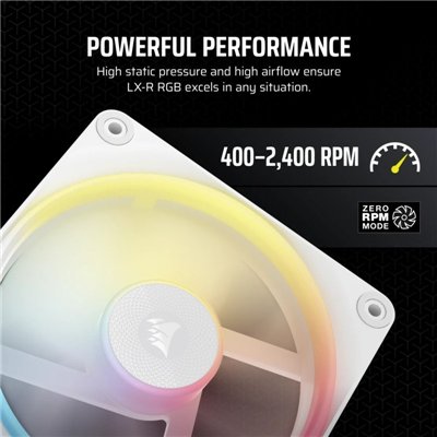 Corsair iCUE LINK LX120-R RGB Pack Triple Ventilador