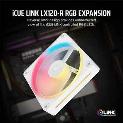 Corsair iCUE LINK LX120-R RGB Ventilador Suplementario PWM