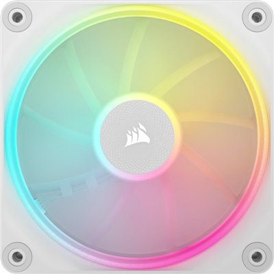 Corsair PWM iCUE LINK LX120 RGB Paquete Triple 120 mm Blanco