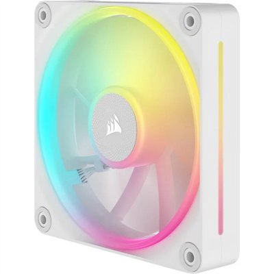 Corsair PWM iCUE LINK LX120 RGB Paquete Triple 120 mm Blanco