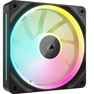 Corsair PWM iCUE LINK LX120 RGB Paquete Triple 120 mm Negro