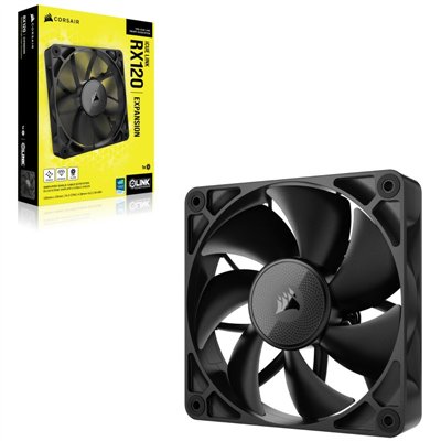 Corsair iCUE LINK RX120 Expansion Negro Ventilador