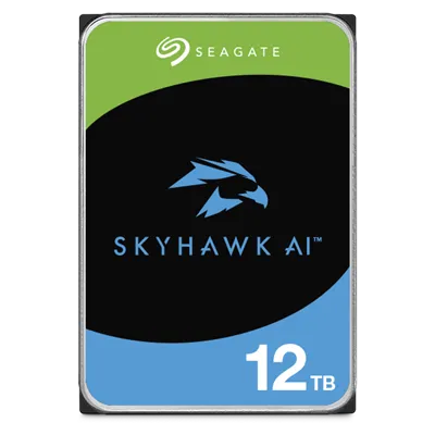 Seagate 12TB SkyHawk AI Surveillance HDD 3.5" 256MB SATA 6GB/s