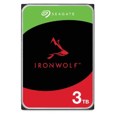 Seagate 3TB IronWolf NAS 5400rpm HDD 3.5" SATA 6GB/s 256MB