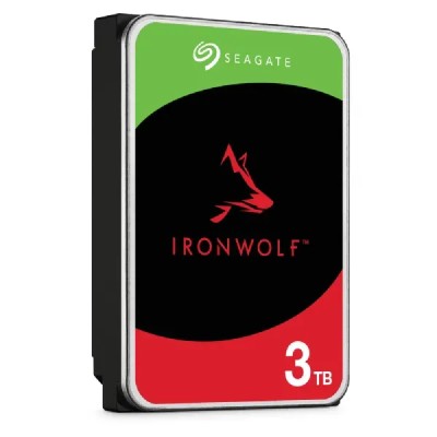 Seagate 3TB IronWolf NAS 5400rpm HDD 3.5" SATA 6GB/s 256MB