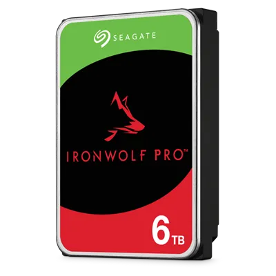 Seagate 6TB IronWolf Pro NAS 7200rpm HDD 3.5" SATA 6GB/s 256MB