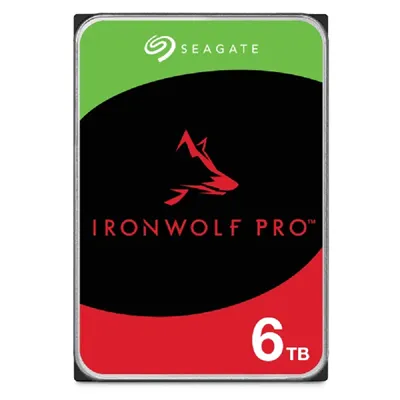 Seagate 6TB IronWolf Pro NAS 7200rpm HDD 3.5" SATA 6GB/s 256MB