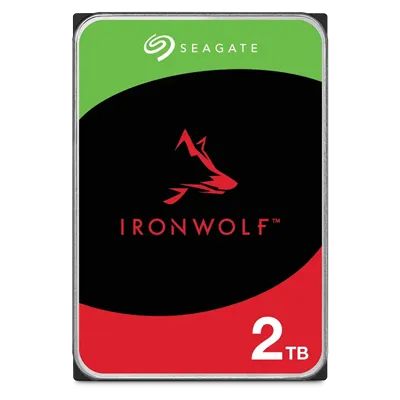 Seagate 2TB IronWolf NAS 5400rpm HDD 3.5" SATA 6GB/s 256MB