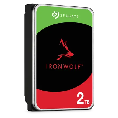 Seagate 2TB IronWolf NAS 5400rpm HDD 3.5" SATA 6GB/s 256MB