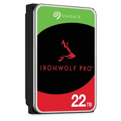 Seagate 22TB IronWolf Pro NAS 7200rpm HDD 3.5" SATA 6GB/s 512MB